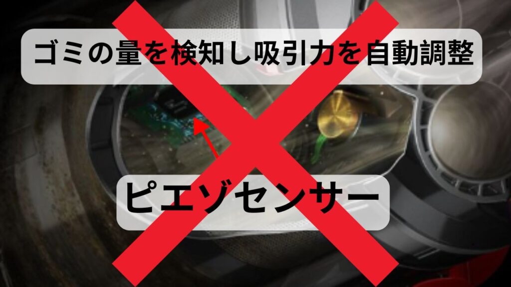ピエゾセンサー非搭載