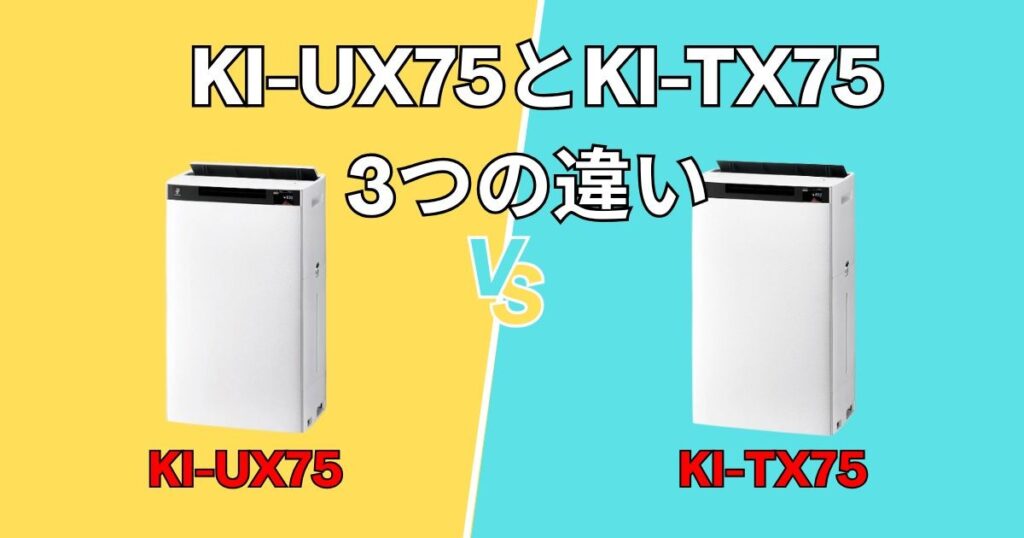 【新品未使用.メーカー保証あり】SHARP KI-TX75-H 加湿空気清浄機 KI-TX75 | 空気清浄機：シャープ