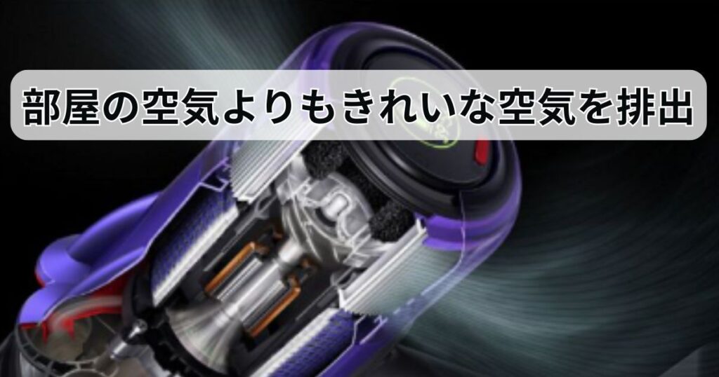 標準フィルターでも高い捕集力