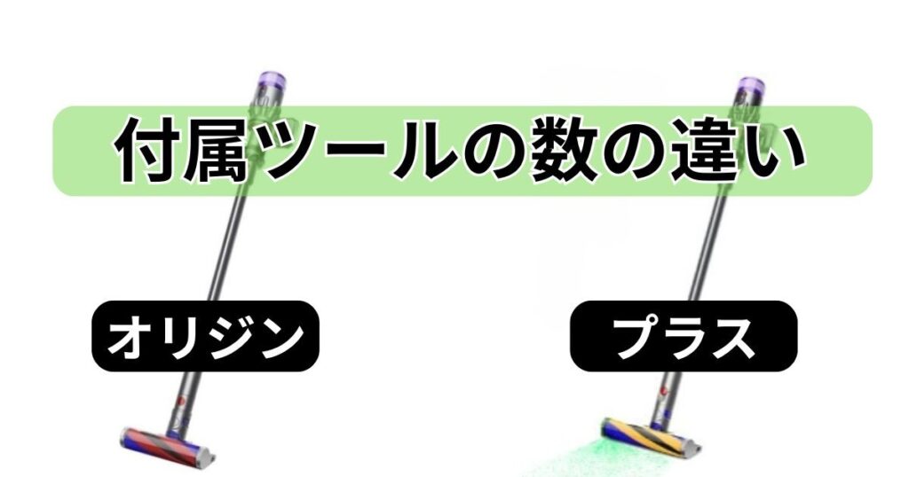 付属ツールの数
