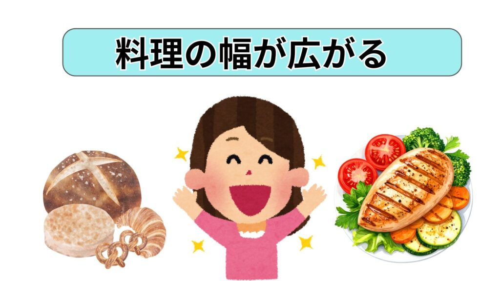 ベイク・グリル機能