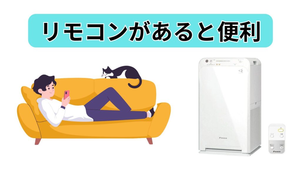 旧型のMC555Aには専用リモコンが付属