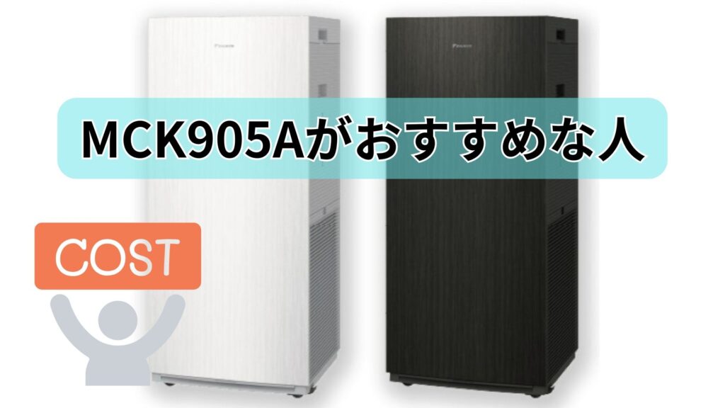 コストパフォーマンスを重視するなら旧型「MCK905A」