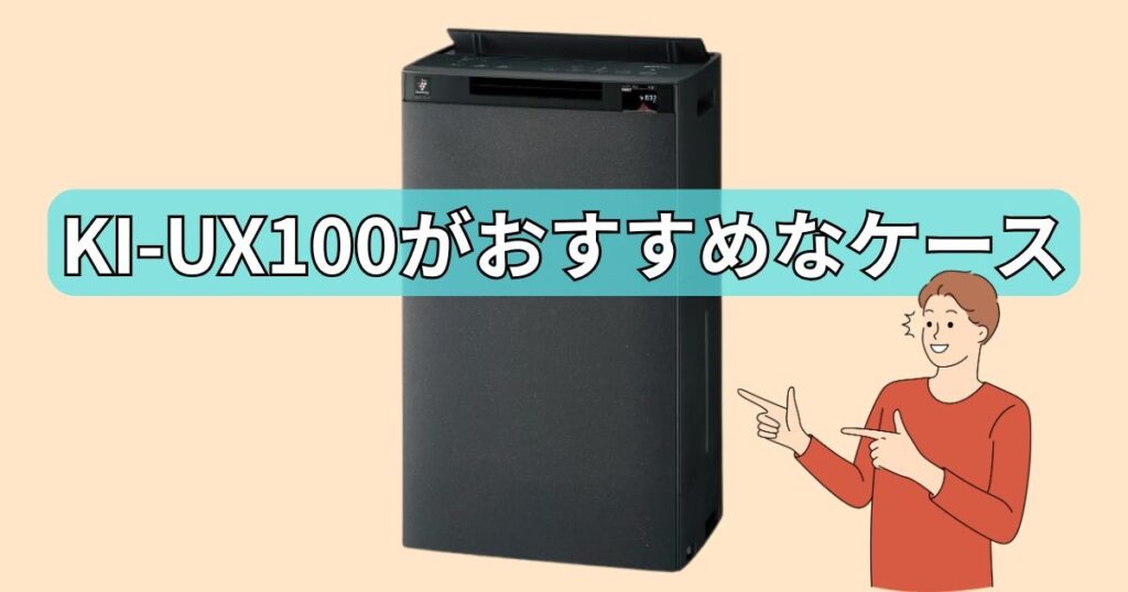 最新の機能性と使い心地を重視するなら「KI-UX100」