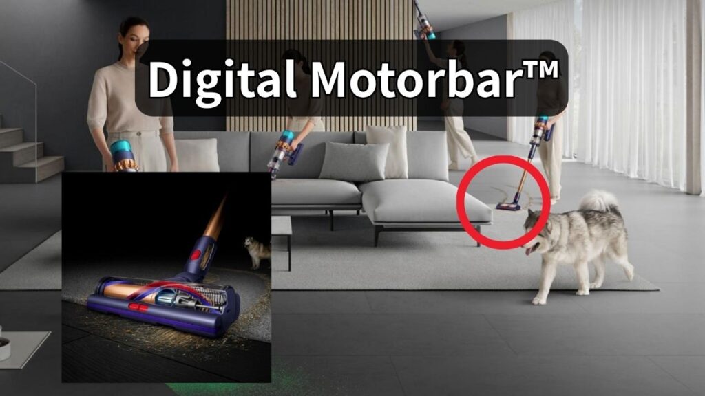 Digital Motorbar™クリーナーヘッド