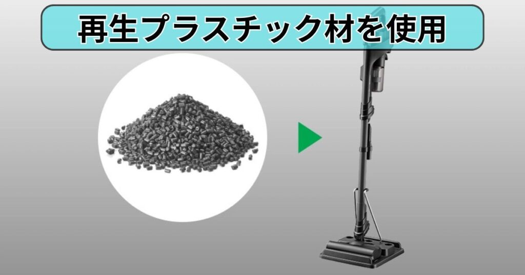 新型AR11は再生プラスチックを最大40%使用