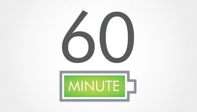 最長60分の運転時間