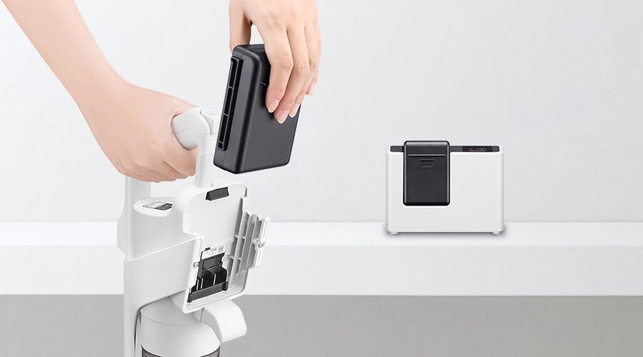 着脱式バッテリー