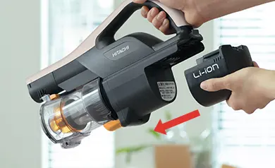 着脱式バッテリー