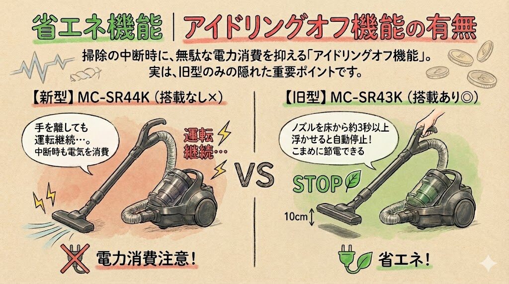 省エネ機能|アイドリングオフ機能の有無