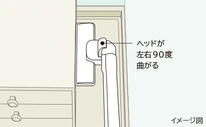 クルッとヘッド