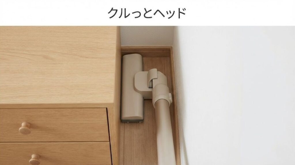 クルッとヘッド