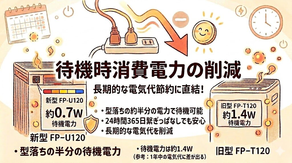 待機時消費電力の削減