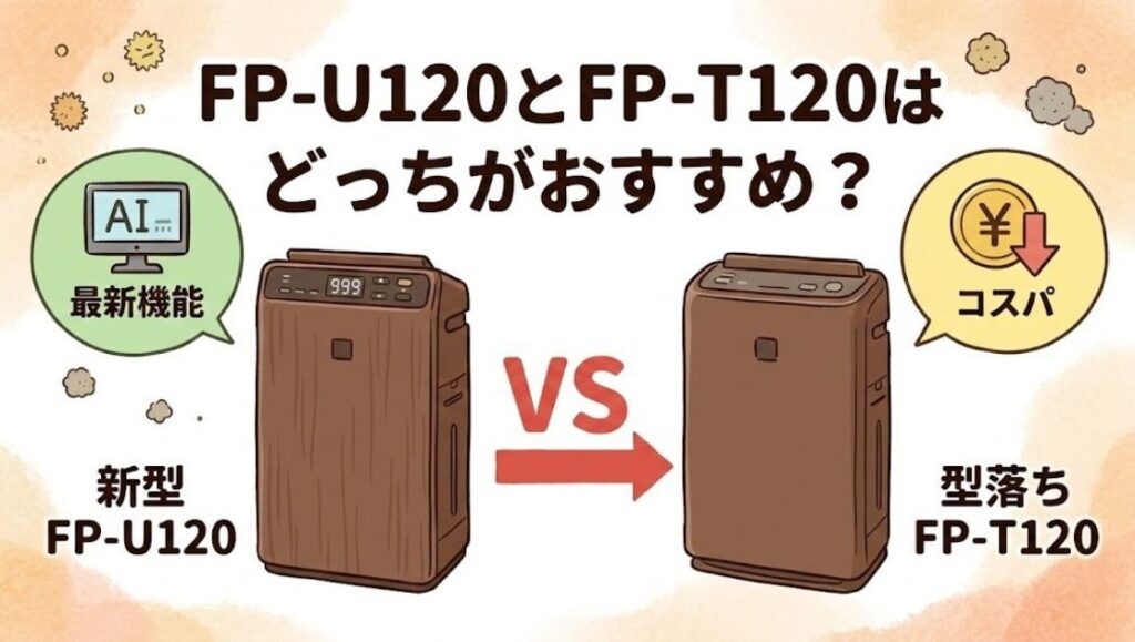 FP-U120とFP-T120はどっちがおすすめ?