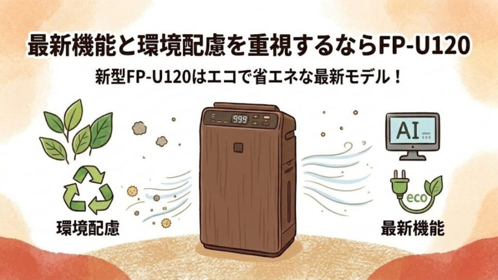 最新機能と環境配慮を重視するならFP-U120